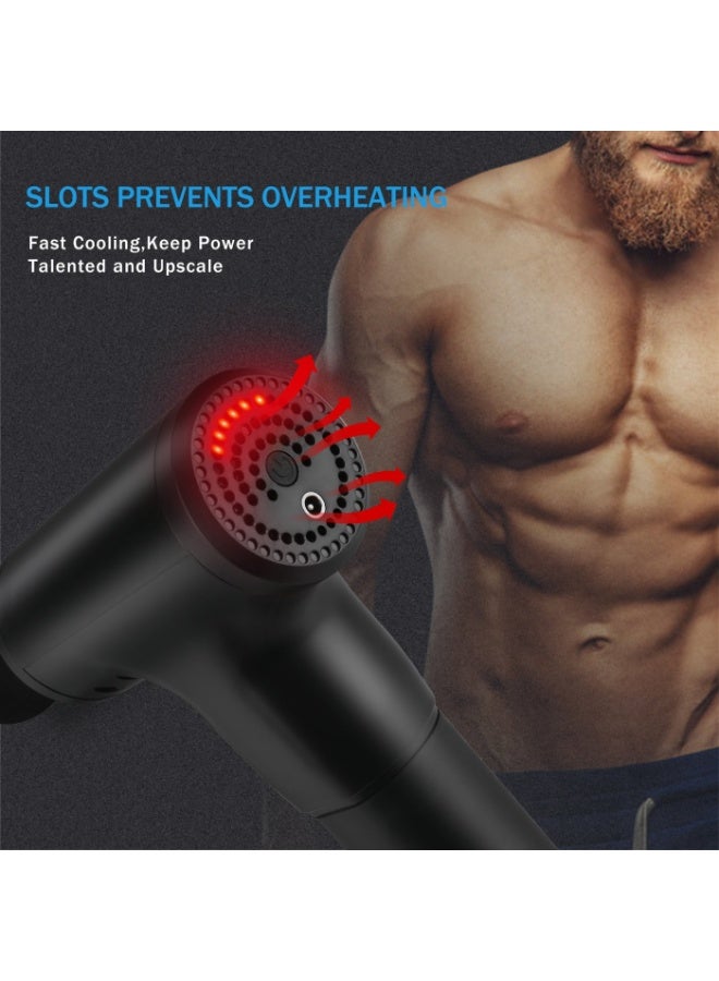 massage gun 6 مستوى تردد متغير الاهتزاز لعضلات الجسم - Image 4