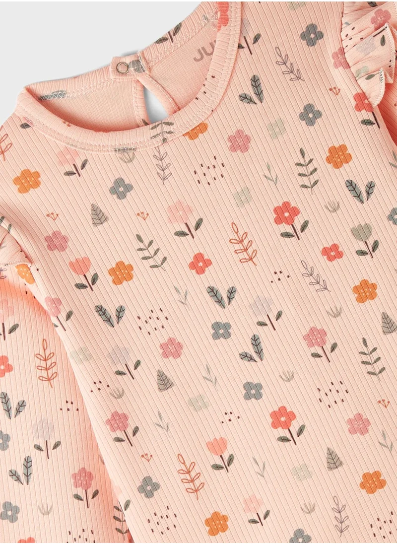 JUNE Kids Crew Neck T-Shirt And Pant Set