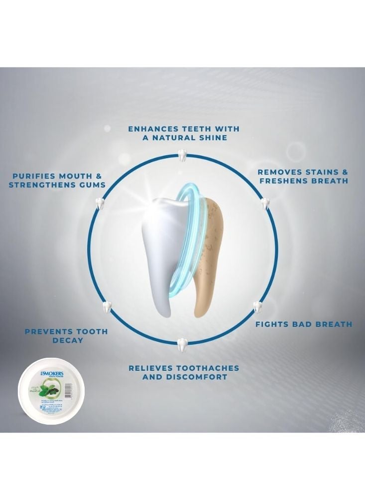 إيفا بودرة أسنان إيفا سموكرز بالمنثول – تركيبة تبييض ومنح نفس منعش (٤٥ جم) - Image 4