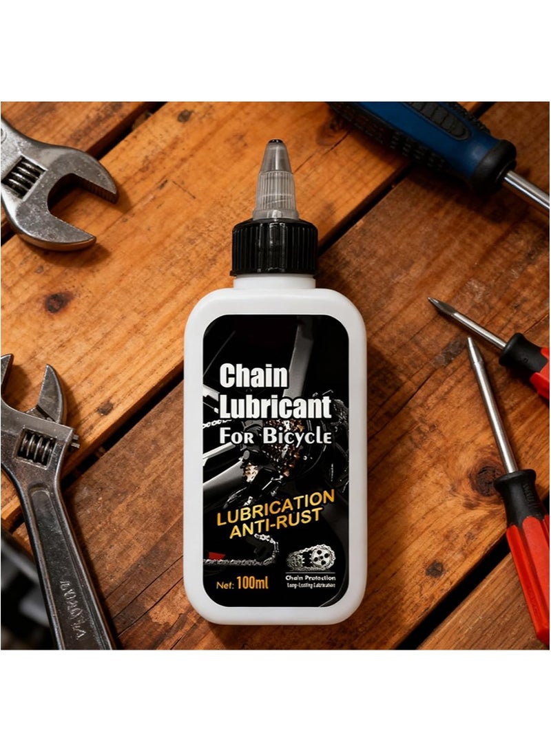 ويليام وير مُزَلِّق لسلاسل الدراجات، ومُزَلِّق لمفصلات الأبواب، ومُزَلِّق لماكينات الخياطة. يمنع التآكل، ويقلل الاحتكاك، ويمنع الصدأ. مناسب لجميع سلاسل الدراجات. يقلل الضوضاء وانزلاق السلسلة بشكل فعال (100 مل). - Image 2