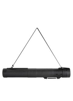 Juvale Juvale Poster Tube with Strap, Black Expandable Storage Tube, Holder, Container for Posters, Blueprints, Artwork, Map (30 to 49 Inches)  - Image 1