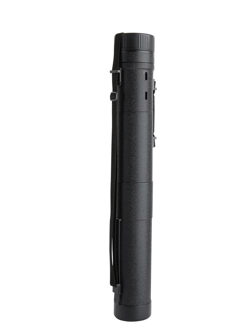 Juvale Juvale Poster Tube with Strap, Black Expandable Storage Tube, Holder, Container for Posters, Blueprints, Artwork, Map (30 to 49 Inches) - Image 3