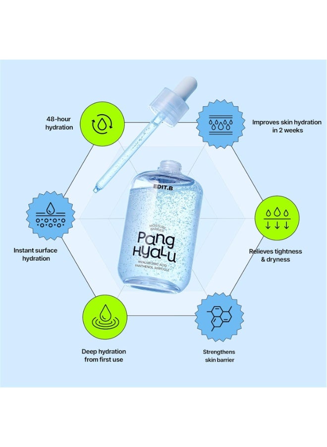 إدت.بي  أمبول ترطيب عميق بالهيالورونيك والبانثينول 100 مل - Image 3