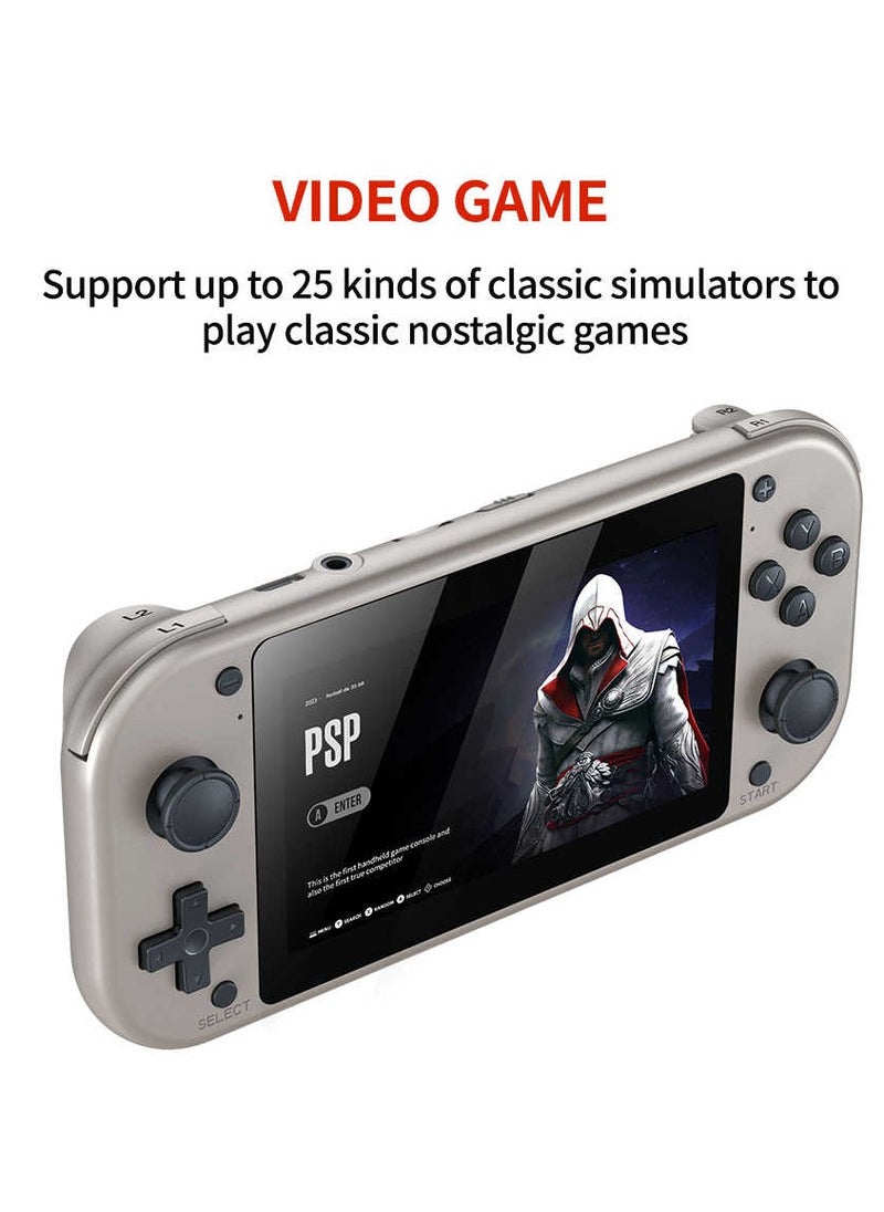 Generic M17 Vintage Handheld Video Game Console 4.3 Inches HD Screen Multifunction Portable Video Game Player, Retro Handheld Game Console, 2000mAh Battery, Support 128GB with 20,000+ Classic Games, EmuELEC System, Quad-Core Cortex-A7 CPU  - Image 3