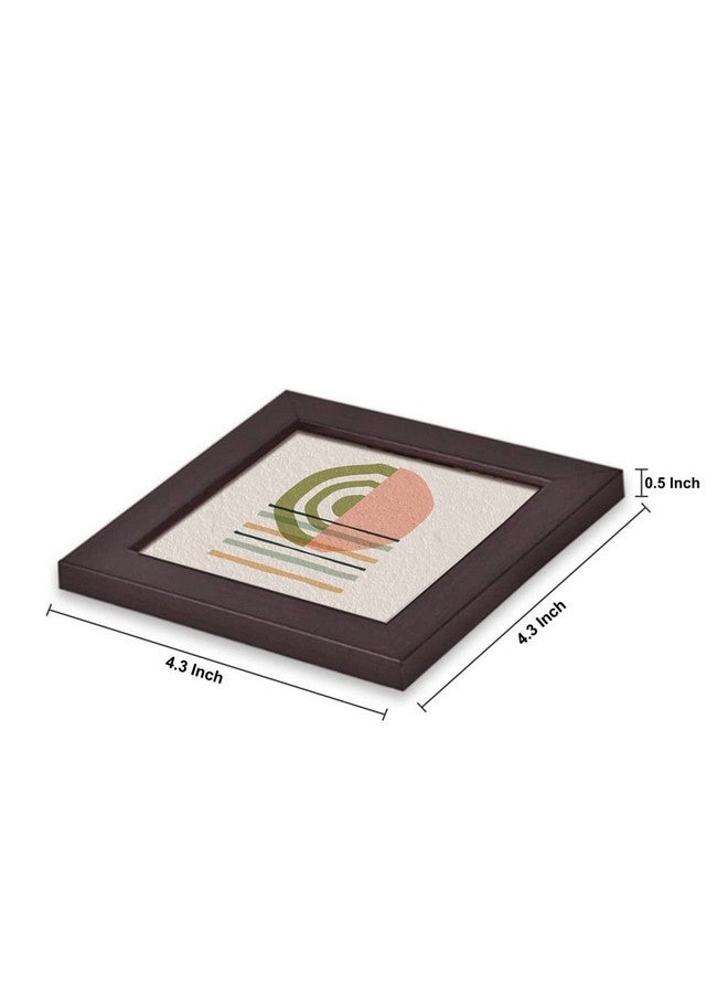 Paper Plane Design Tea Coffee Coaster Set Wooden Decorative Coasters Set. Home and Office Wooden Coasters Design 326 - Image 4