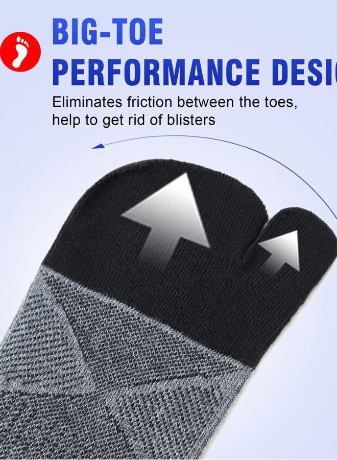 Fasot Women Tabi Socks No Show Split Toe for Sandal Flip Flop Ninja Japan Cotton 6 Pack - Image 4