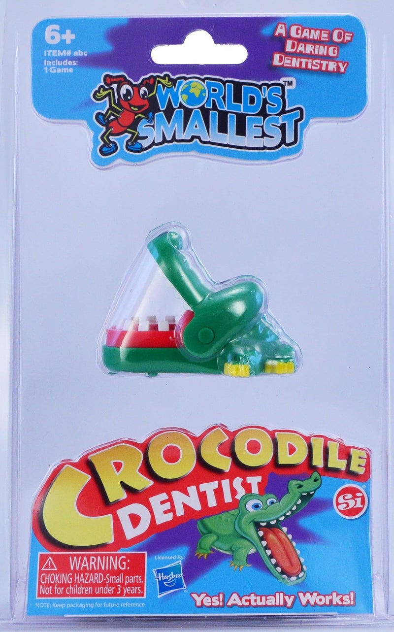 World's Smallest Worlds Smallest Crocodile Dentist Game Ages 6 Multicolor - Image 3