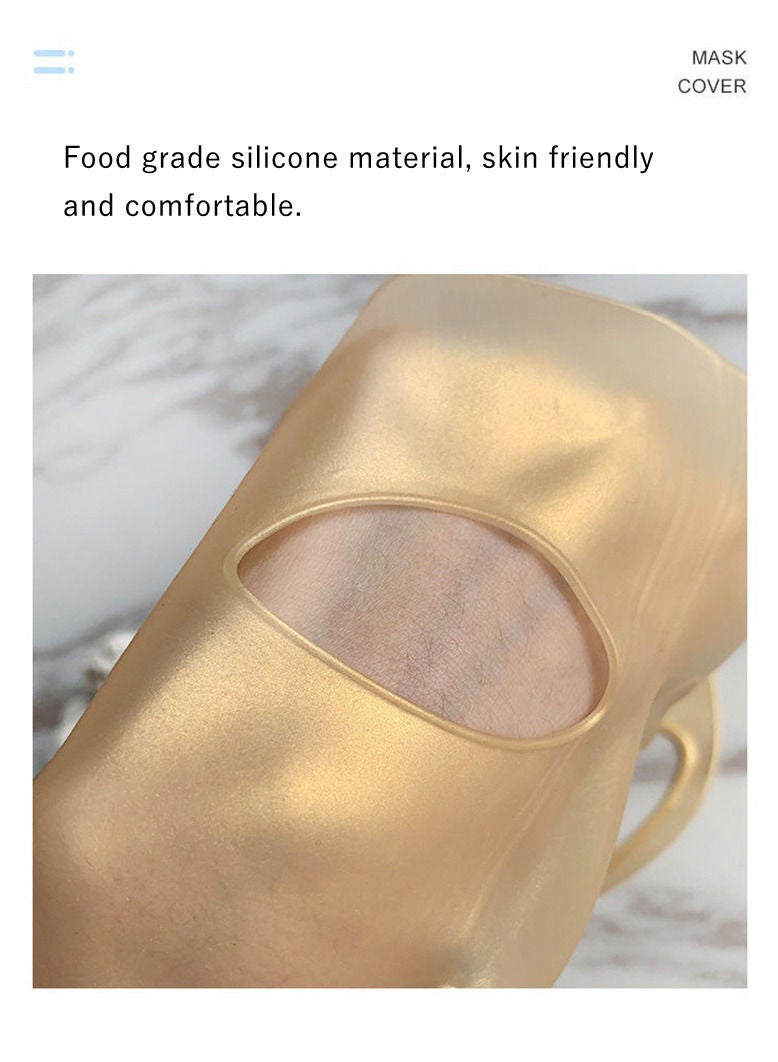 AROAQ Full Cover Mask For Face Facial Skin Care Anti-Wrinkle Firming Cover Tools - Image 5