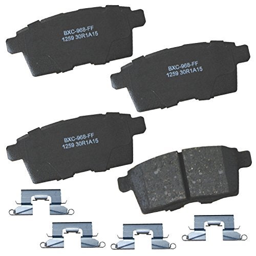 Bendix Premium SBC1259 Ceramic Rear Brake Pads for Ford Edge 2010-2007, Lincoln MKX 2010-2007, Mazda CX-7 2012-2007, CX-9 2011-2007, CX-9 2015-2013 - Image 1