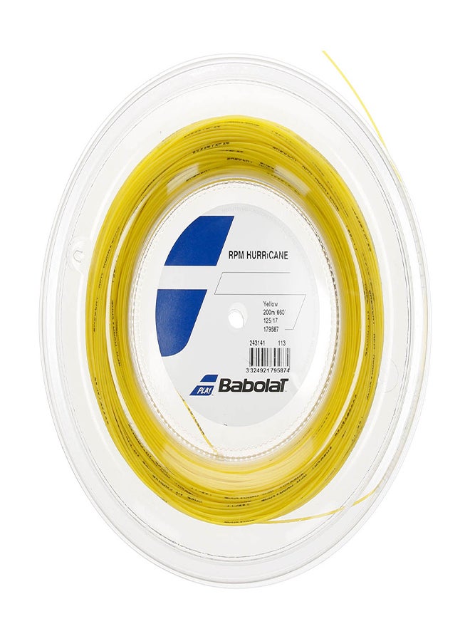 Babolat أوتار التنس RPM هوريكان 243141-113-125، الحجم 125 (علامة فرنسية) - Image 1