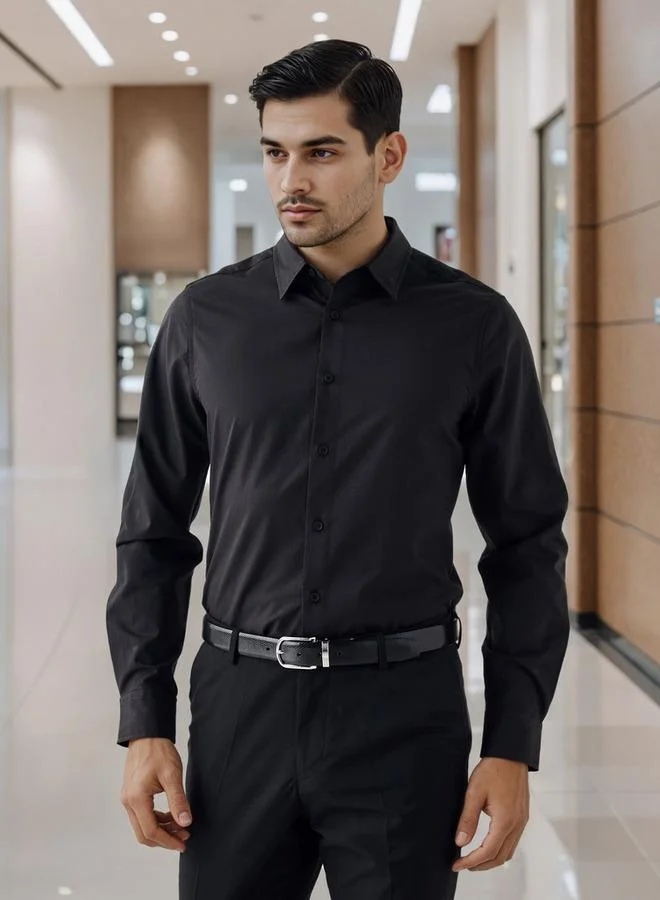 سبلاش فيڤ قميص بوبلين بقصة مريحة