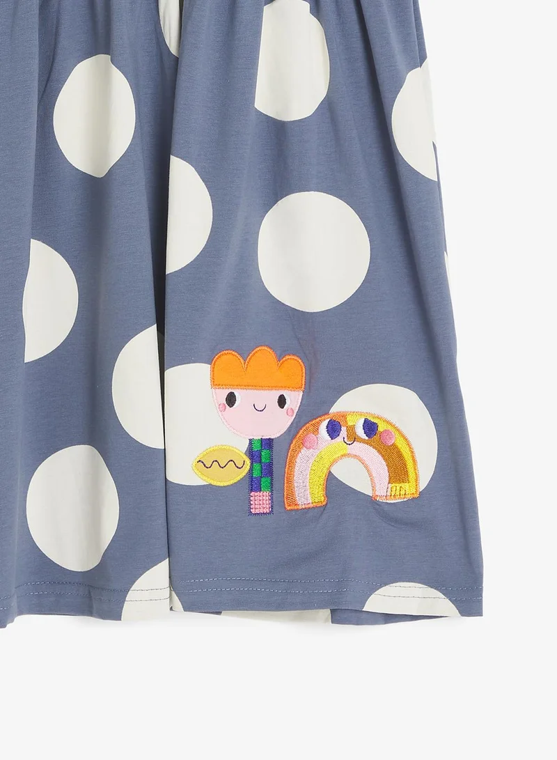 Pinata  Embroidered Dot Summer Dress for Women | Best Price UAE