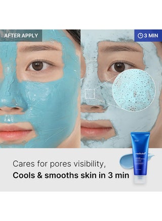 Zero Pore Blackhead Mud Facial Mask - Skin Cooling And Pore Tightening - 3 Minute Quick Dry Formula With Aha, Bha, Pha, And Pore-Purifying Clay - Korean Face Mask 3.52 Oz - view 4
