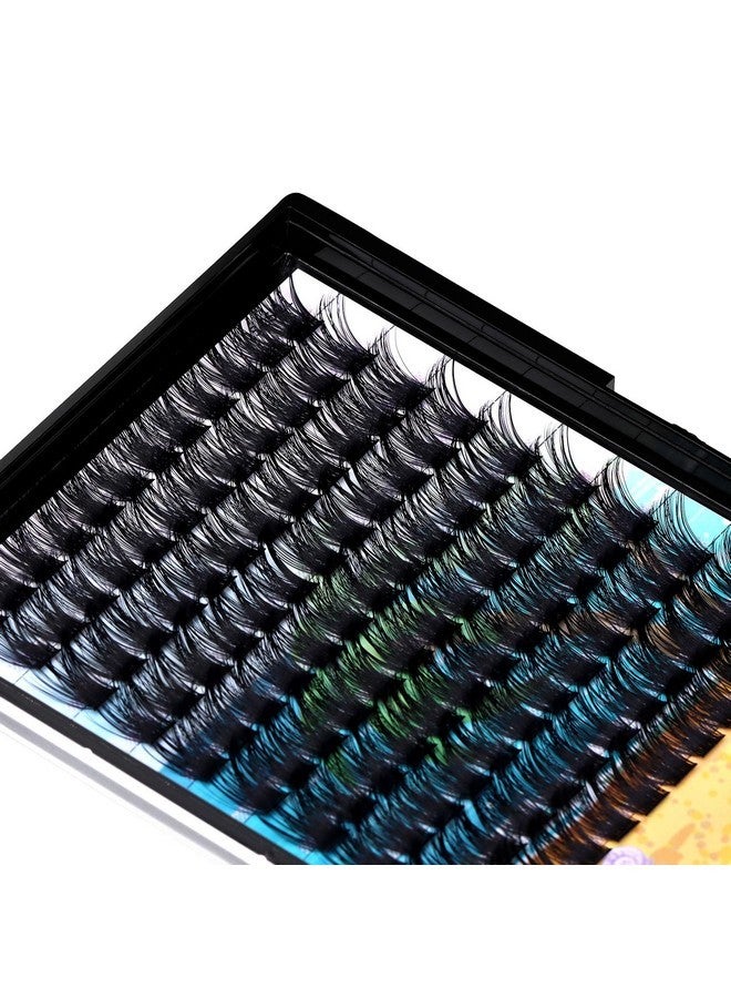 Dedila 120Pcs 8-20Mm Available Handmade D Curl Wide Stem Individual False Eyelashes Cluster Eyelash Extensions Dramatic Look Volume Eye Lashes Set Home Diy Lashes (20Mm) - Image 3