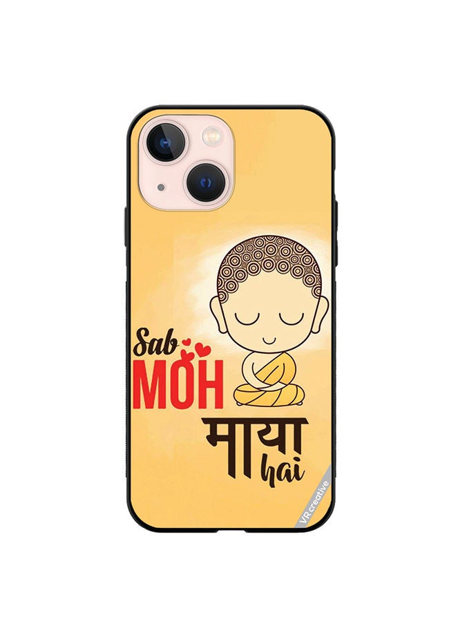 VR CREATIVE Protective Case Cover For Apple iPhone 13 mini Sab Moh Maya Hai Design Multicolour - Image 1