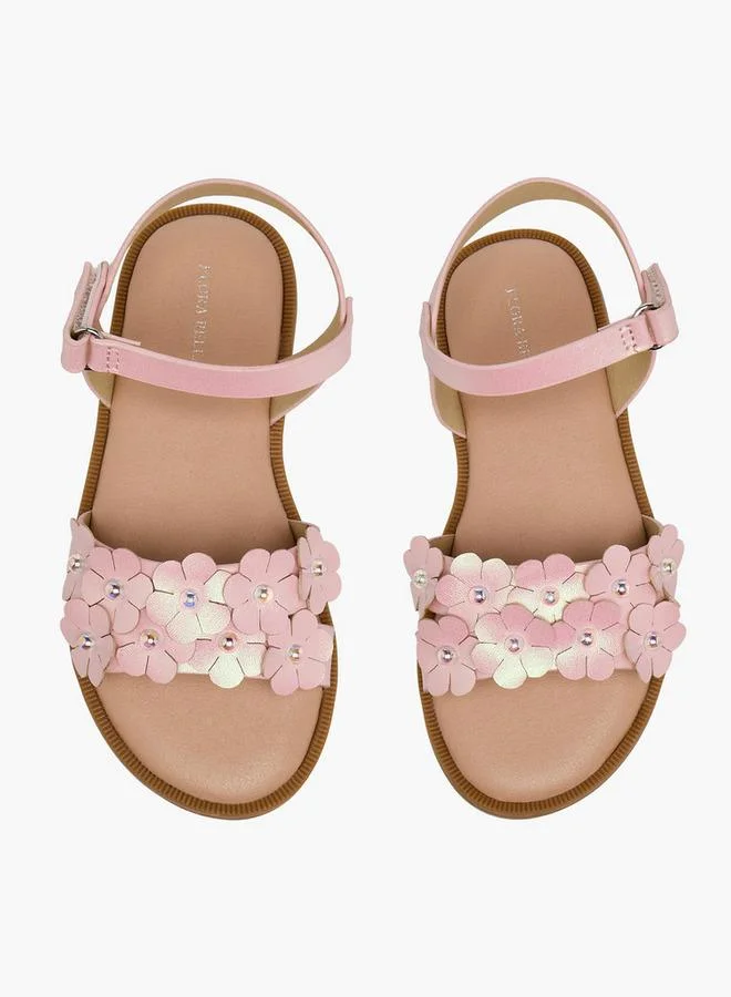 Flora Bella By Shoexpress Flora Bella Girls Hook and Loop Closure Sandals