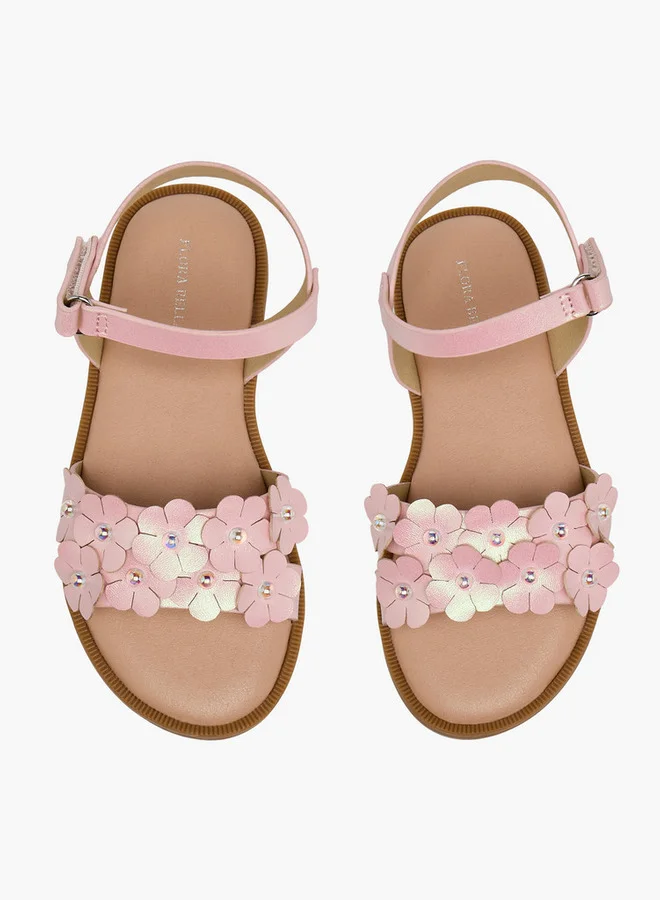 Flora Bella By Shoexpress Flora Bella Girls Hook And Loop Closure Sandals