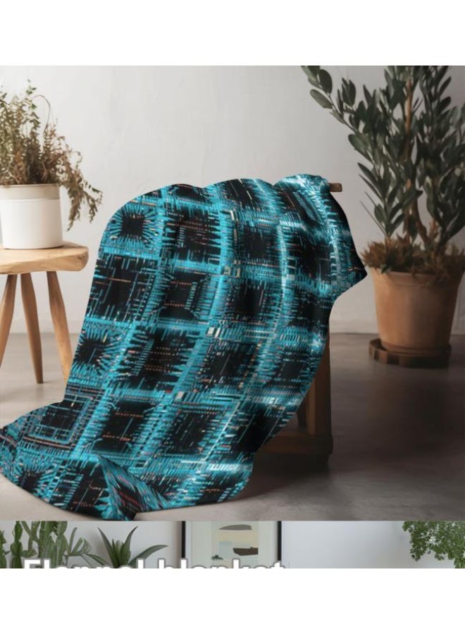general Flannel thin blanket (warm and comfortable, suitable for sleep, gaming, dust removal and sandproof) 150cm*200cm - 852 - Image 3
