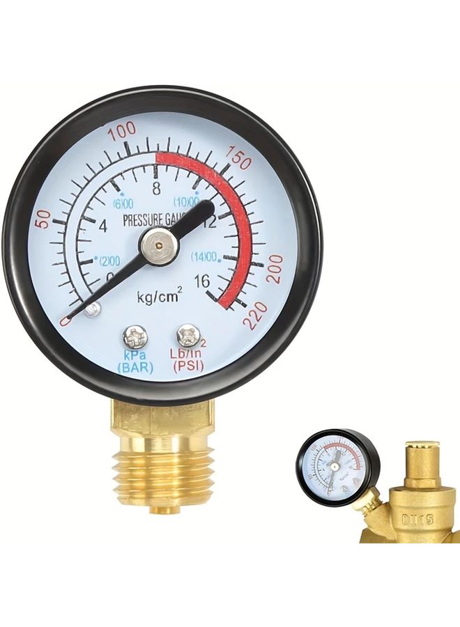 مقياس ضغط موديل Y40 M14 × 1.5 مم لمنظم ضغط المياه - Image 1