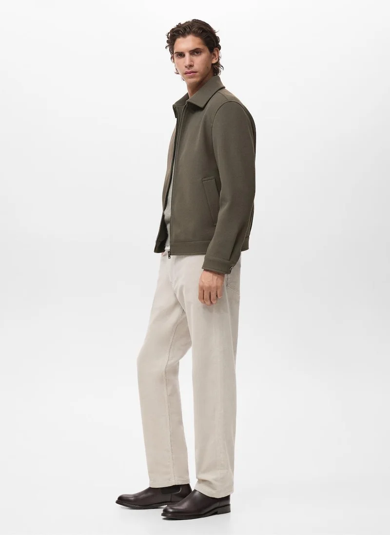 Mango Man  Corduroy regular-fit trousers for Men | Best Price UAE
