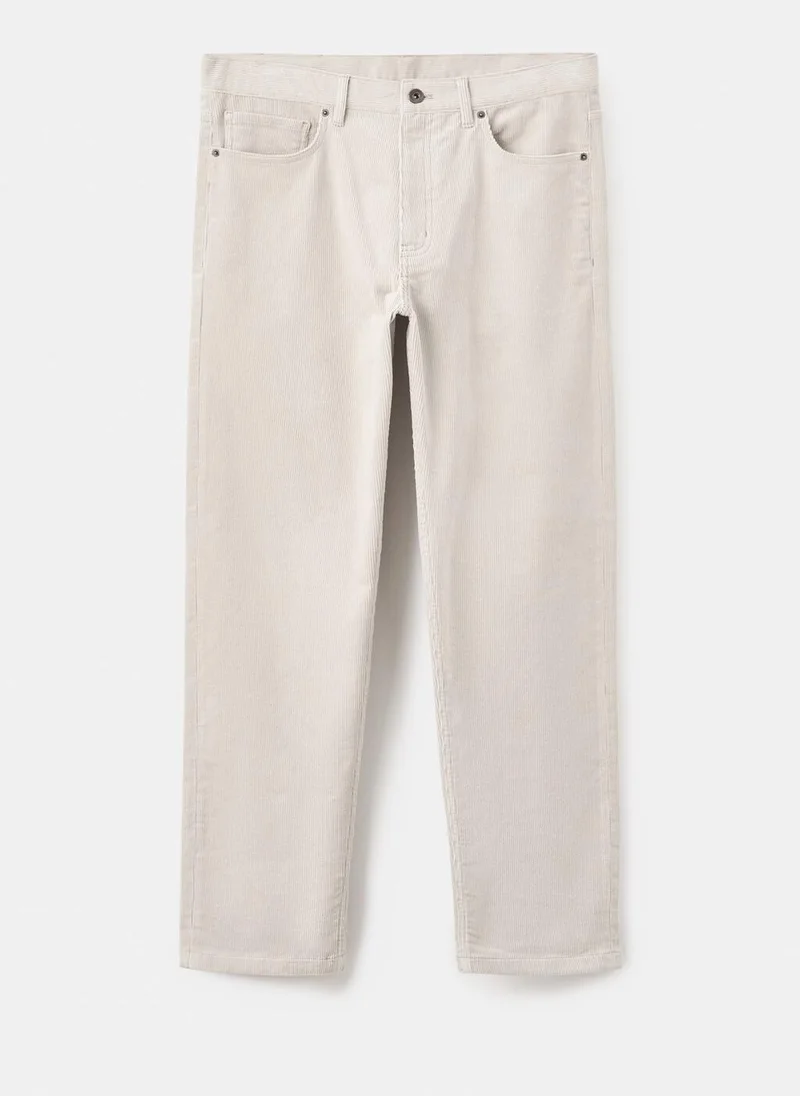 Mango Man  Corduroy regular-fit trousers for Men | Best Price UAE