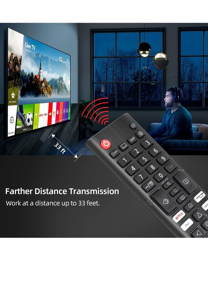 Universal Remote Control Replacement for LG-TV-Remote All LG LED OLED LCD Webos 4K 8K UHD HDTV HDR Smart TV with Prime Video - Image 4