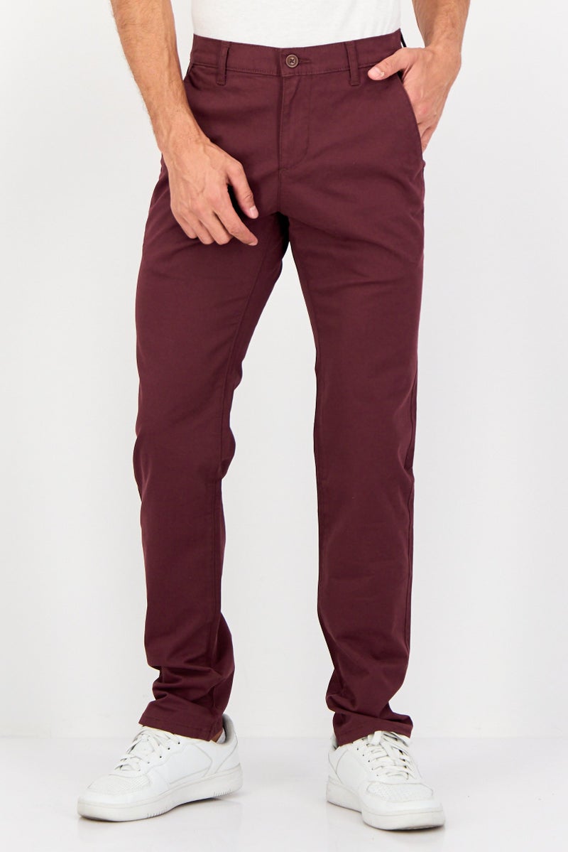 Levi's سروال تشينو ضيق للرجال، مارون - Image 1