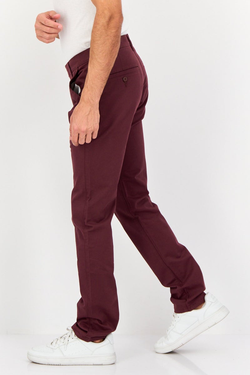 Levi's سروال تشينو ضيق للرجال، مارون - Image 4