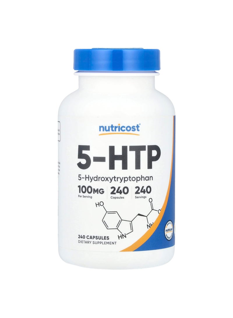 Nutricost 5-HTP , 100 mg, 240 Capsules