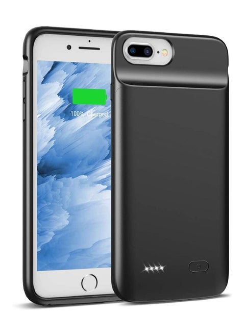 Battery Case for iPhone 6s Plus/6 Plus/7 Plus/8 Plus,4000mAh Portable Charging Case External Battery Pack for iPhone 6s Plus/6 Plus/7 Plus/8 Plus Rechargeable Charger Case Backup Power Ban