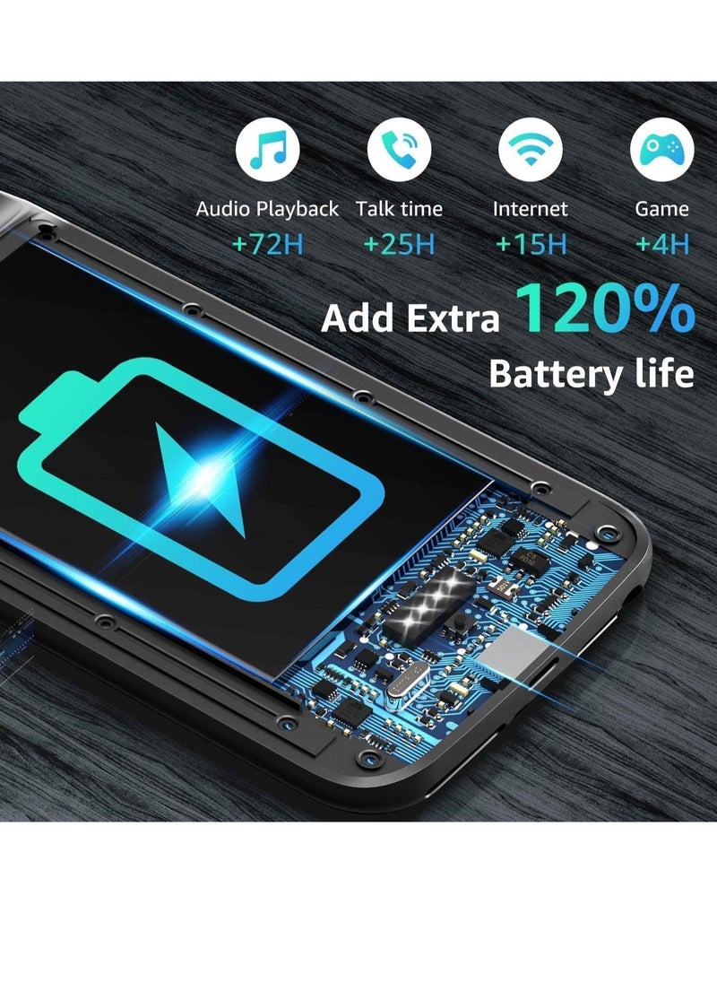 Generic - Battery Case for iPhone 6s Plus/6 Plus/7 Plus/8 Plus,4000mAh Portable Charging Case External Battery Pack for iPhone 6s Plus/6 Plus/7 Plus/8 Plus Rechargeable Charger Case Backup Power Ban - Image 1