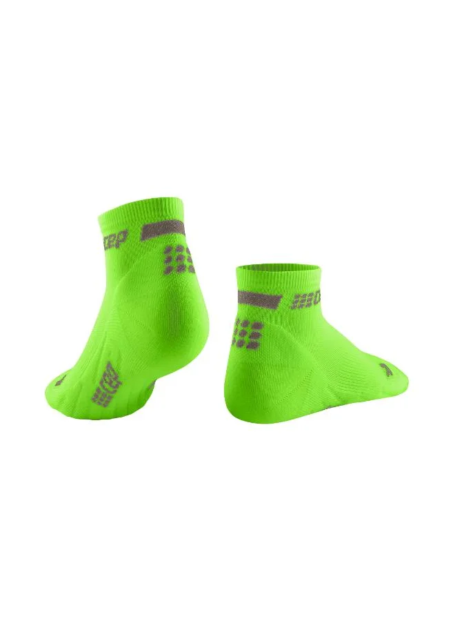 CEP CEP - The Run Compression Socks Low Cut V4 Green Men