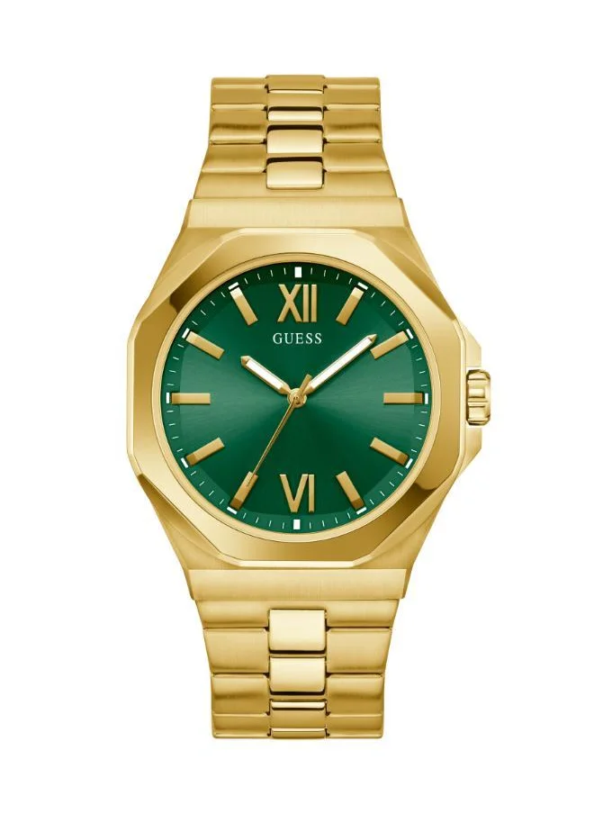 جس Emperor Steel Strap Analog Watch