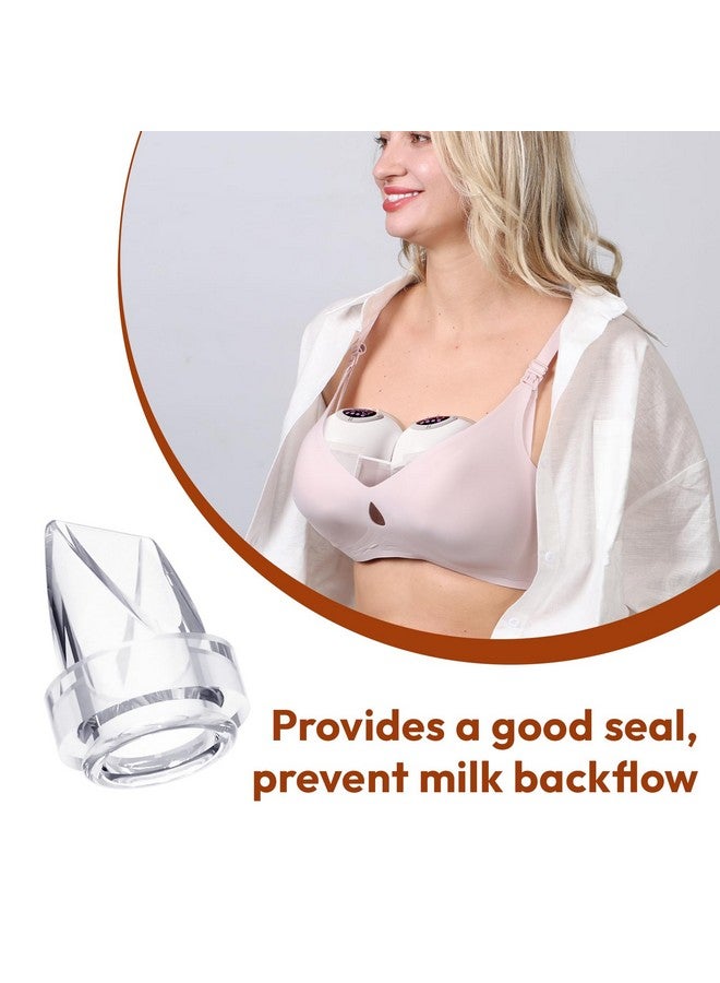 NCVI صمامات دك بيل NCVI متوافقة مع مضخة الثدي القابلة للارتداء NCVI 8111/S32/8131، ملحقات استبدال مضخة الثدي، مجموعة من 2 قطعة - Image 4