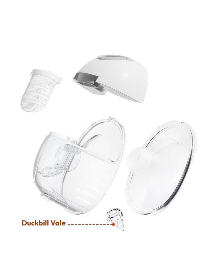 NCVI صمامات دك بيل NCVI متوافقة مع مضخة الثدي القابلة للارتداء NCVI 8111/S32/8131، ملحقات استبدال مضخة الثدي، مجموعة من 2 قطعة - Image 3