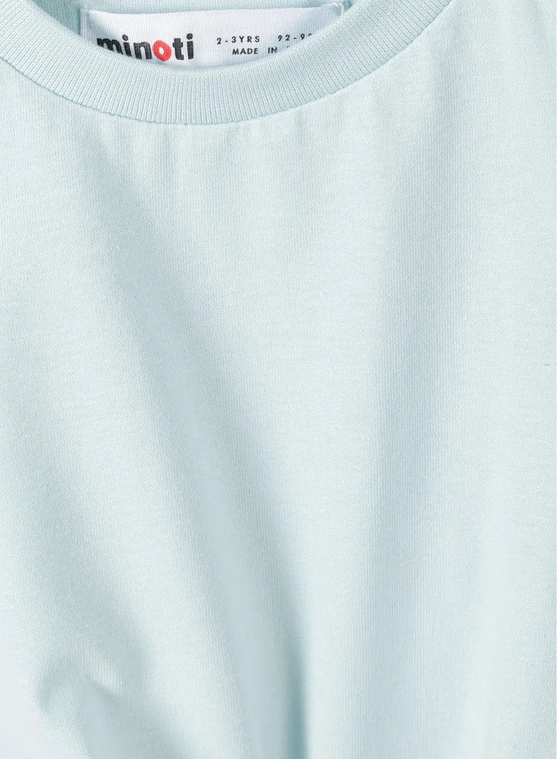 MINOTI Girls Sleeveless Top with Front Tie