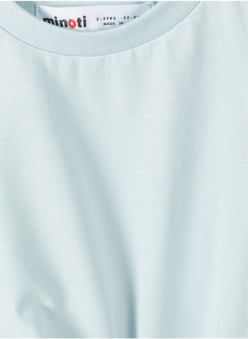 MINOTI Girls Sleeveless Top with Front Tie  - Image 3