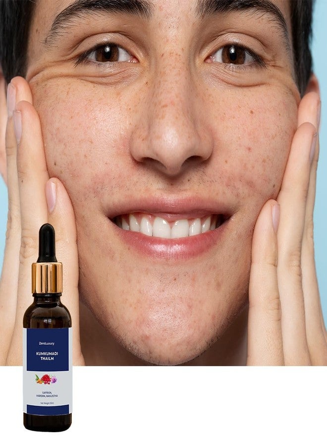 ZeroLuxury® Pure and Natural Kumkumadi Tailam Reveal Your Inner Glow Elevate Your Skincare Routine-30ML - Image 5