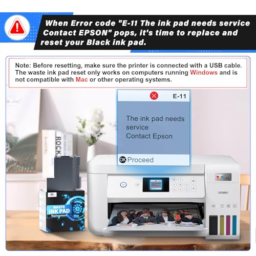 SUBLIMAKER Waste Ink Pad Replacement with Reset Software for Ecotank ET-2850 ET-2760 ET-2750 ET-2700 ET2850 ET2760 ET2750 ET2700 2850 Printer, Maintenance Box with Reset Software - Image 2