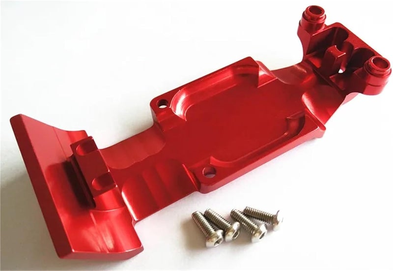 Aluminum Front Rear Skid Plate for Traxxas for Slayer Pro 4x4 5337 confident(Rear silver) - Image 3