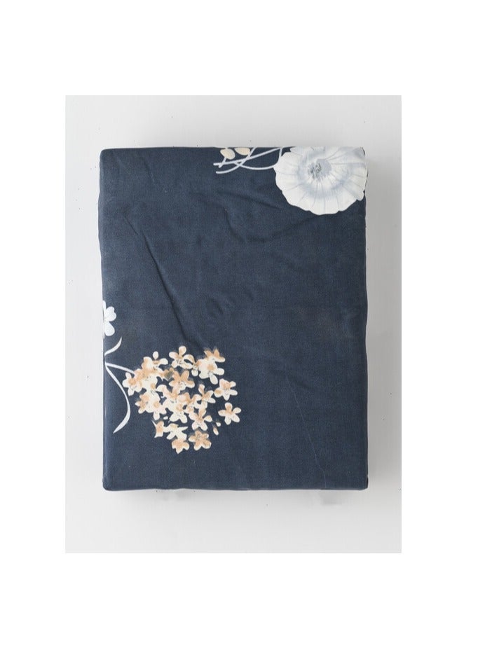 دريم ديكور طقم ملاية سرير جاهزة ناعمة ومتينة من Dream Decor - 100% بوليستر مع 1 كيس وسادة 90X200X25 سم - Image 3