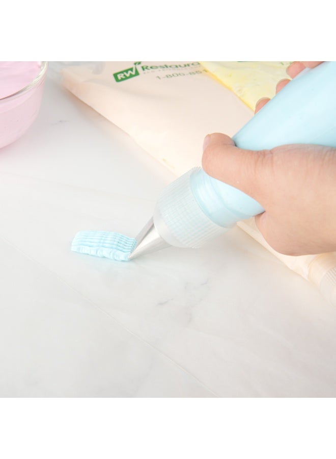 Restaurantware Pastry Tek Pastry Tip, 1 Reusable Basketweave Piping Tip - #2B, Dent-Resistant, Stainless Steel Icing Tip, Dishwasher-Safe, Decorate Cupcakes, Cakes, or Cookies - Image 4