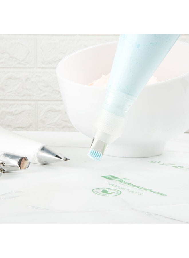 Restaurantware Pastry Tek Pastry Tip, 1 Reusable Basketweave Piping Tip - #2B, Dent-Resistant, Stainless Steel Icing Tip, Dishwasher-Safe, Decorate Cupcakes, Cakes, or Cookies - Image 3