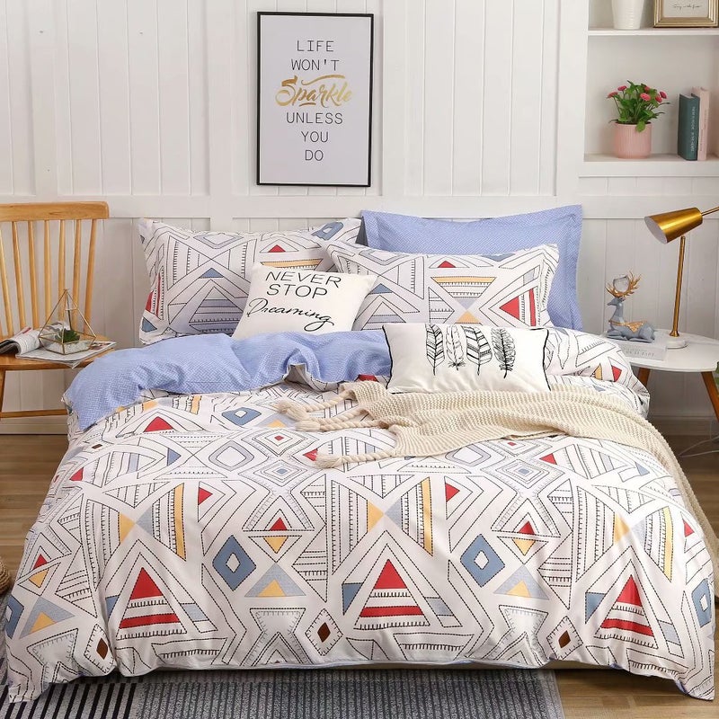 2021 New Three-Piece Set Style Student Household Two-Piece Bedding - Image 3