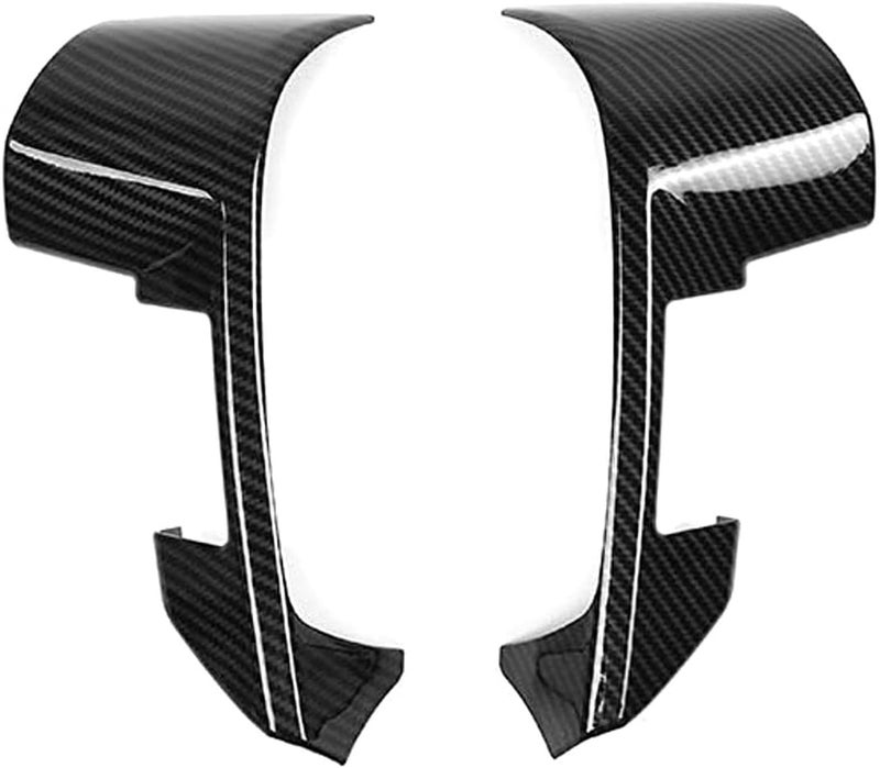JeCar Car Steering Wheel Trim Cover Frame Interior Accessories for 2009-2014 Ford F150 SVT Raptor (Carbon Fiber) - Image 1