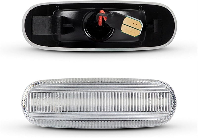 QASULER Dynamic Amber Side Marker Turn Signal Lights - Image 2