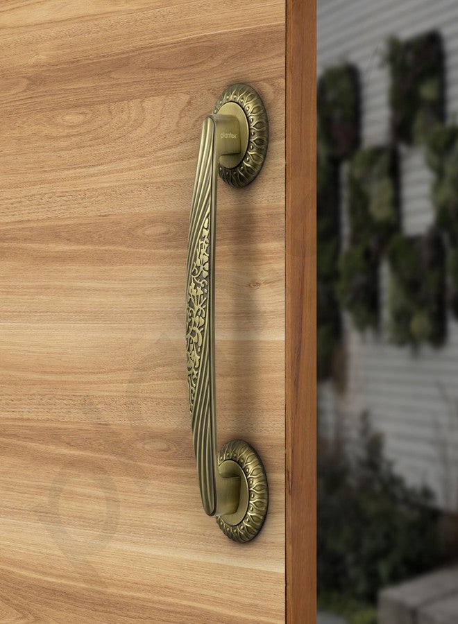 Plantex Door Handle/10 Inch Main Door Handle/Handle for Wooden Door/Pull-Push Door Handle/Door Accessories/3 Years Warranty (Pack of 1, Brass Antique) - Image 5