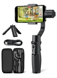 hohem Hohem iSteady Mobile Plus 3-Axis Gimbal Stabilizer for Smartphones with Face and Object Tracking 600° Auto Rotation for Video Recording Compatible with Android and iPhone 14 15 Pro Max  - Image 1