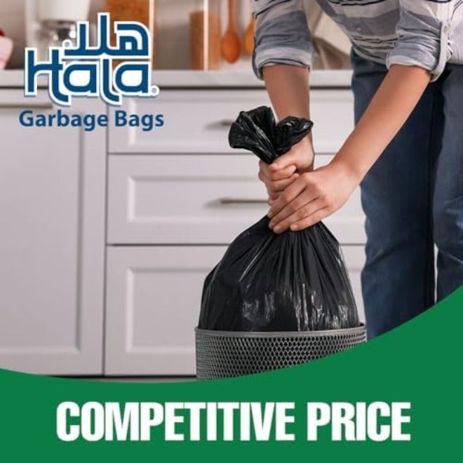هلا أكياس قمامة هالا، سعة 30 جالون، 12 كيس - Image 3