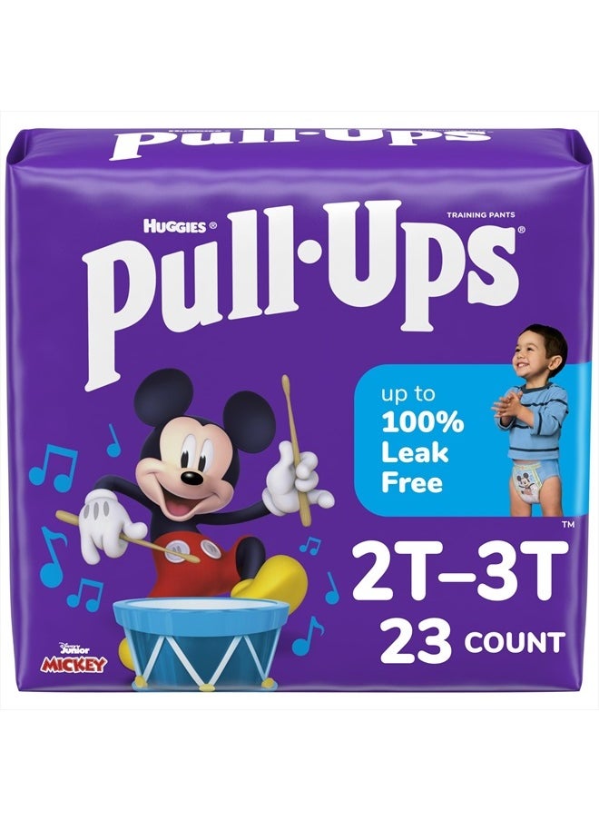Pull-Ups Boys' Potty Training Pants, Size 2T-3T Training Underwear (16-34 lbs), 23 Count  - Image 1